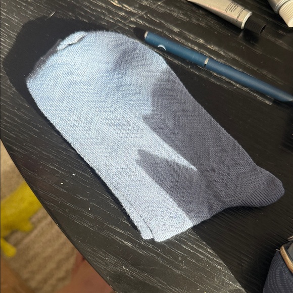 NWOT Missoni x Delta Chevron Blue Pouch with Gold Logo - Picture 8 of 9